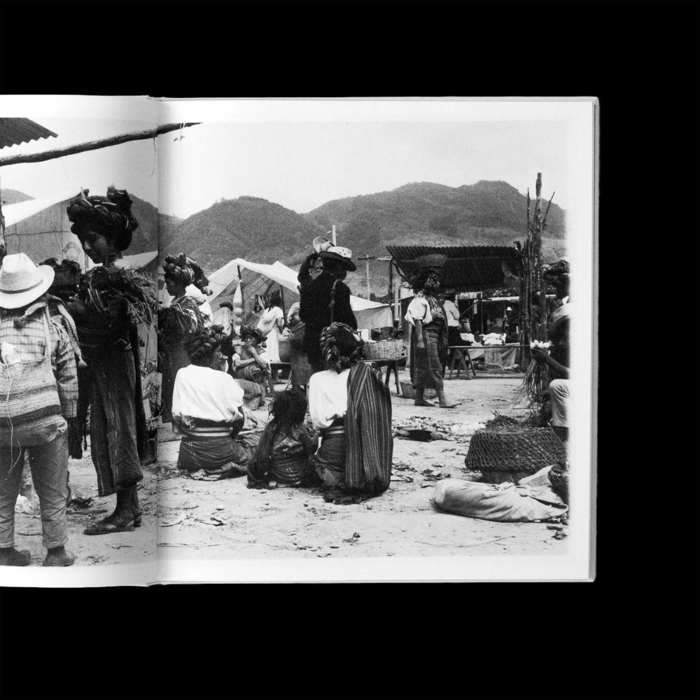 Full bleed market scene in the highlands